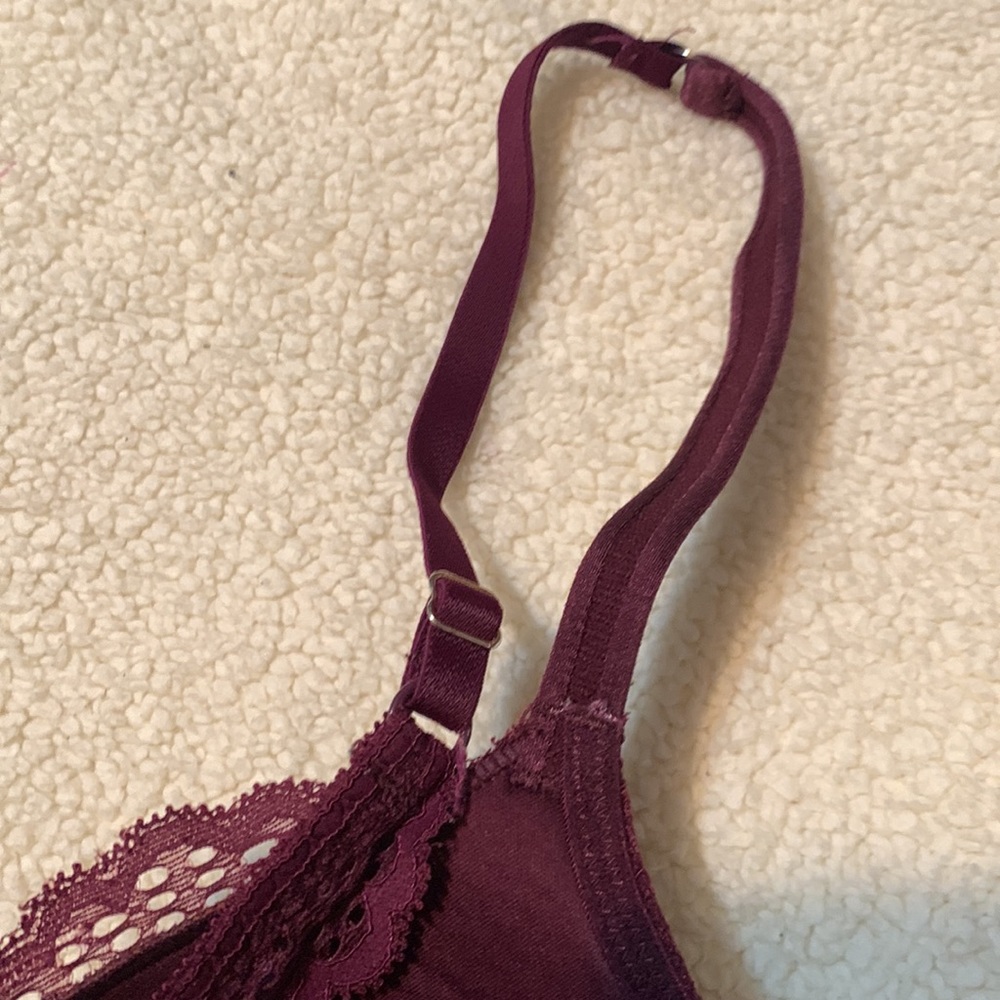 La Senza So Free burgundy lace bra 34C - Picture 13 of 14